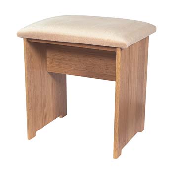 Furniture123 Naples Oak Stool