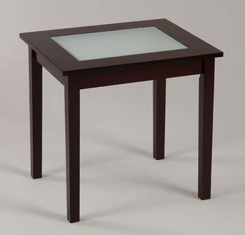 Furniture123 Newark Lamp Table in Mocha