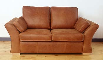 Furniture123 Newbury Leather 2 Seater Sofa