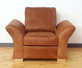 Furniture123 Newbury Leather Armchair