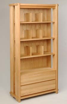 Furniture123 Nexus Bookcase In Light Oak