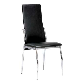 Furniture123 Noki Dining Chair in Black