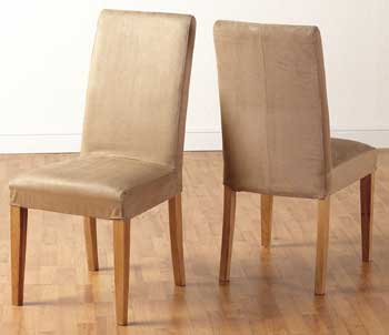 Furniture123 Oakvale Dining Chair in Mushroom (pair)