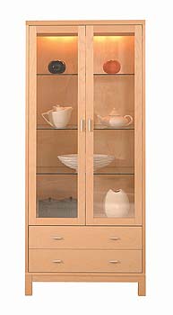 Furniture123 Oasis 2 Door Display Cabinet