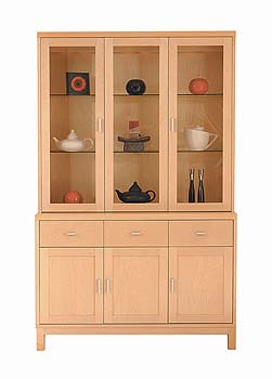 Furniture123 Oasis 3 Door Display Cabinet