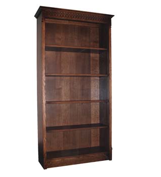 Olde Regal Oak Large Bookcase