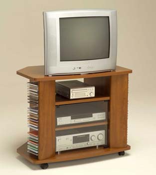 Open TV Cabinet in French Cherry