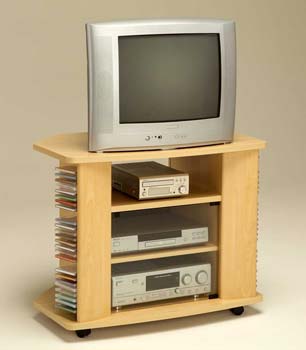 Open TV Cabinet in Natural