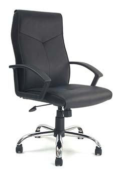 Furniture123 Oregan 1820 Leather Faced Executive Chair