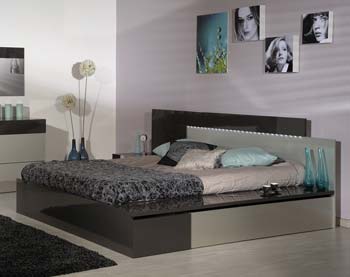 Furniture123 Ormi Bed with Headboard Attachment