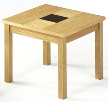 Furniture123 Peninsula Square Lamp Table