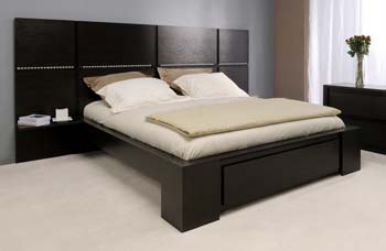 Furniture123 Penka Bed with Headboard Surround