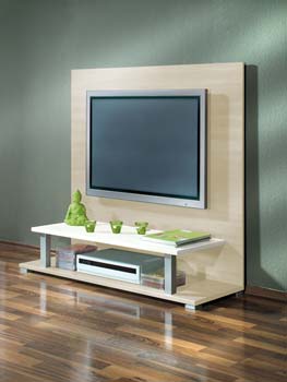 Furniture123 Plasma TV Stand 390 in Maple