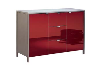 Furniture123 Prestige Large Sideboard in Red