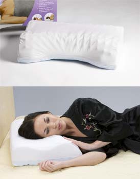 RestEasy Sleep Soother Memory Foam Pillow