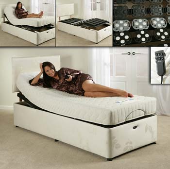 Restwell Chester Adjustable Bed Set with Headboard