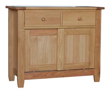 Furniture123 Rhode Oak Small Sideboard