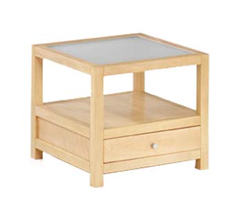 Furniture123 Riga Maple Lamp Table