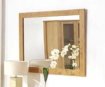 Furniture123 Riga Maple Landscape Mirror