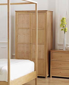 Furniture123 Riga Maple Wardrobe