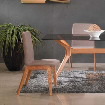 Furniture123 Rosca Oak Dining Chair (pair)
