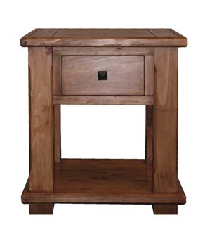 Rudson Rustic Bedside Table