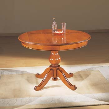 Furniture123 Saphir Round Extending Dining Table