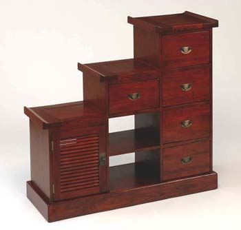 Furniture123 Shinto Stepped Cabinet
