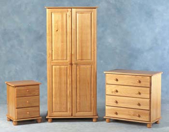 Sun Pine Bedroom Set - FREE NEXT DAY DELIVERY
