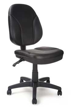 Furniture123 Task Operator 22F Leather Office Chair