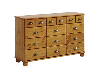 Furniture123 Thorner Pine 9   3 Drawer Chest - WHILE STOCKS