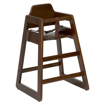 Furniture123 Tinybopper Highchair in Walnut