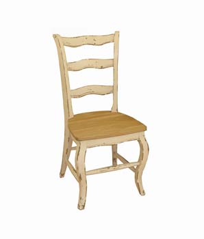 Furniture123 Touraine White and Oak Office Chair