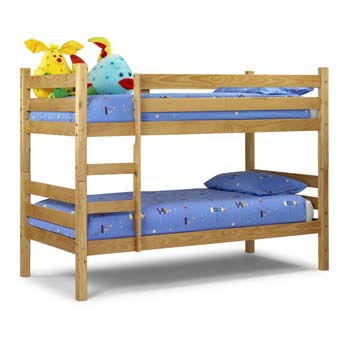 Wesley Solid Pine Bunk Bed