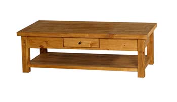 Furniture123 Woodsen Pine Coffee Table - FREE NEXT DAY DELIVERY