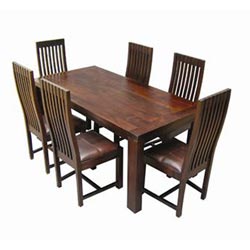 Furniturelink - Geneva Dining Table with 6 Chairs