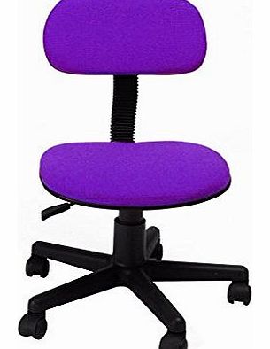360 Swivel Pink Fabric Home Office Task Computer Desk Chair