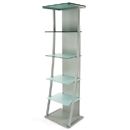 FurnitureToday 6 Shelf Narrow Unit 