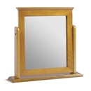 FurnitureToday Amalfi Pine Single Mirror