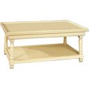 Amaryllis French style Ivory coffee table with