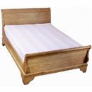 FurnitureToday Antibes light sleigh bed