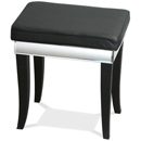 FurnitureToday Art Deco Mirrored Stool