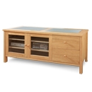 FurnitureToday Atlantis Oak Entertainment Unit