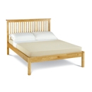 FurnitureToday Atlantis Oak Low Foot End Bed