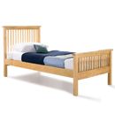 FurnitureToday Atlantis Single Oak Bed