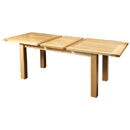 FurnitureToday Avalon oak extending dining table
