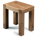 FurnitureToday Brooklyn Reclaimed Oak dressing table stool