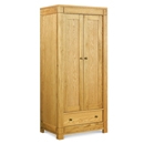 FurnitureToday Bruges Oak Double Wardrobe