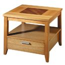 FurnitureToday Cafe Oak Lamp Table