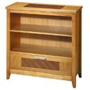 FurnitureToday Cafe Oak Low Bookcase DISCONTINUED MAR